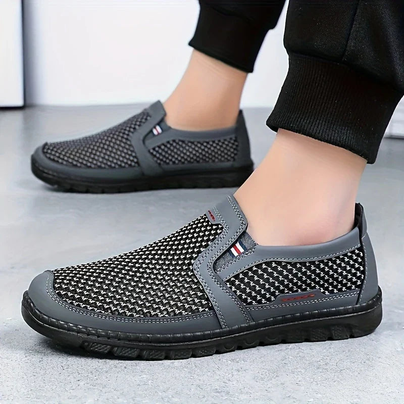 Zapatillas de malla transpirable para hombre